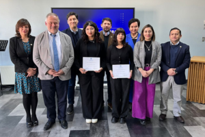 Estudiantes de Pedagogía en Castellano y Comunicación UFRO reciben Beca Ginebra 2024