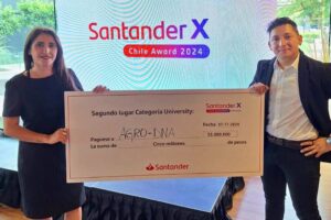 Investigadores UFRO obtienen segundo lugar en Santander X Award Chile 2024
