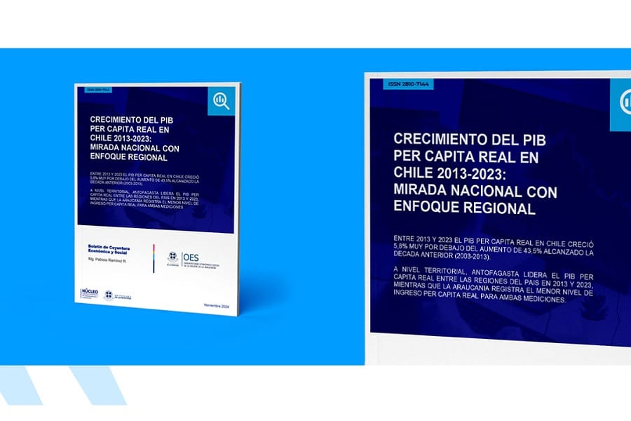 Estudio UFRO aborda crecimiento per cápita en Chile