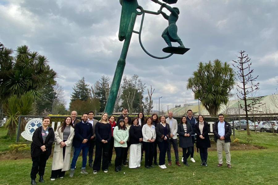 Encuentro mensual de Red Universitaria de Educación Continua se realiza por primera vez en la UFRO