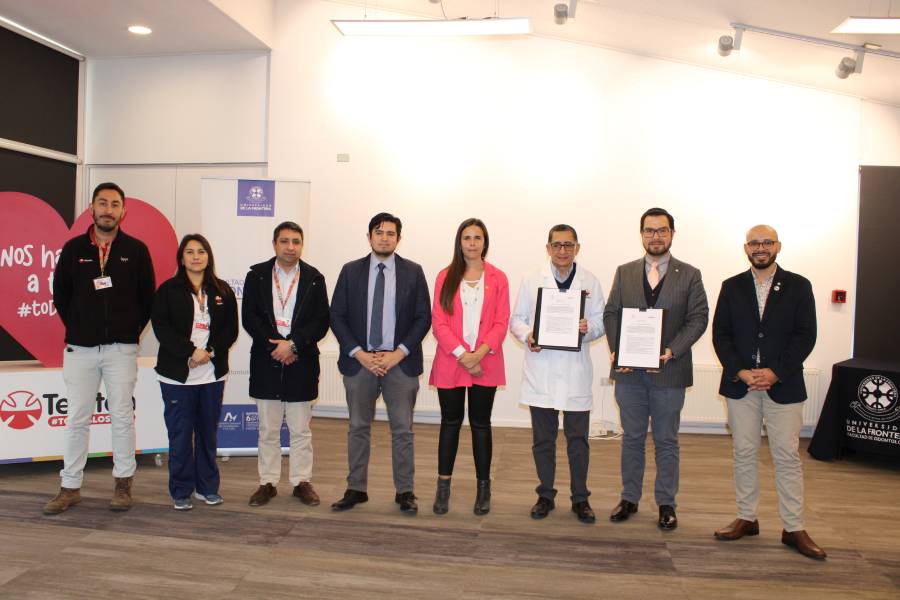 Odontología UFRO e Instituto Teletón renuevan alianza de colaboración docente asistencial