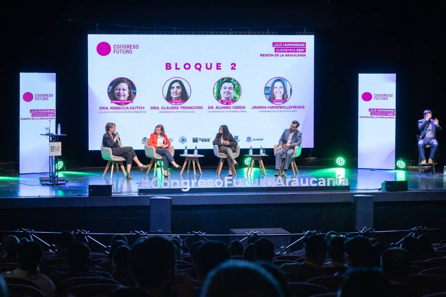 Alarmas pandémicas y uso de inteligencia artificial sin regulación son analizados en Congreso Futuro 2025