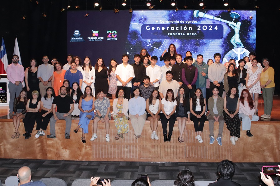 PROENTA UFRO celebra la graduación de su generación 2024